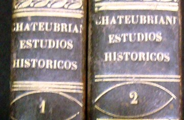 Chateaubriand, estudios históricos