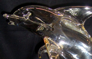 Figura decorativa de cristal